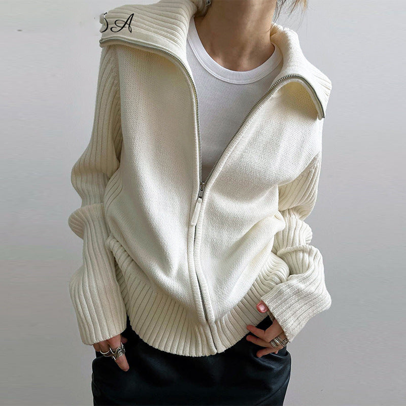 Coat Women's Lazy Knitted Cardigan Sweater