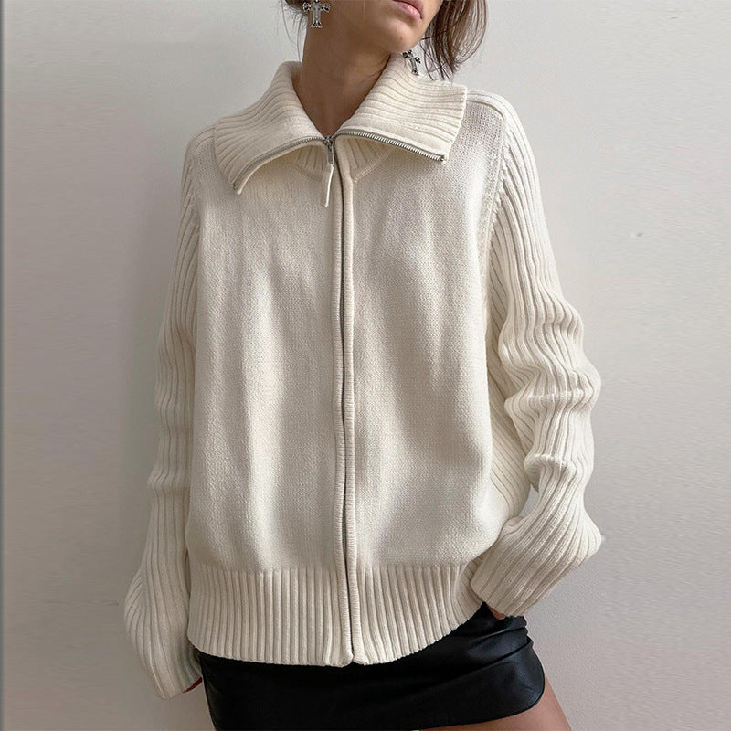 Coat Women's Lazy Knitted Cardigan Sweater