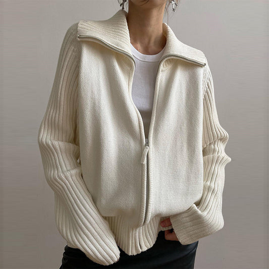 Coat Women's Lazy Knitted Cardigan Sweater